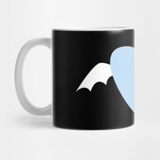 Batwing Heart, Love Bat Heart Mug